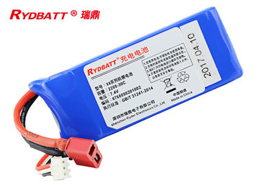 908033 блока батарей 2С1П 7.4В 2.2Ах полимера лития для электрической Аеро модели
