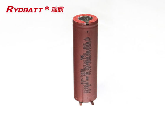 Глубокая батарея вольта 18650 цикла 2000mAh 7.2Wh 3,6