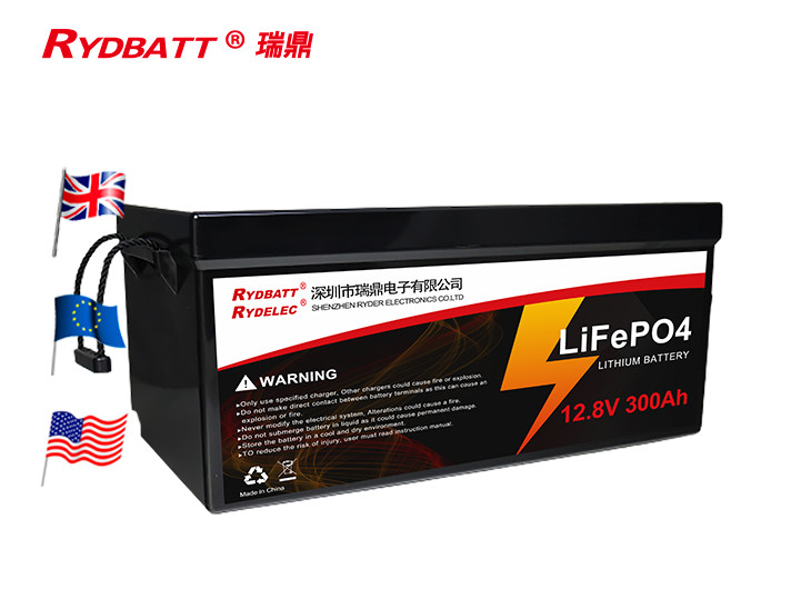 батарея энергии LiFePO4 дома блока батарей велосипеда 12.8V 300AH электрическая